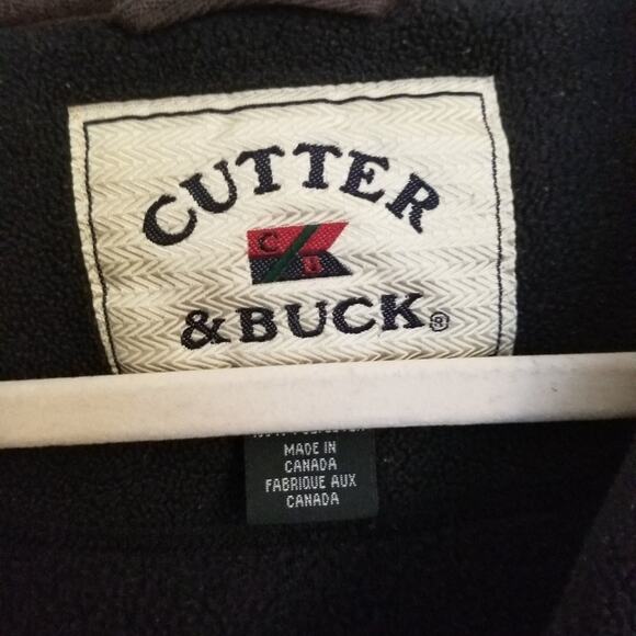 Cutter & Buck long sleeve blue XL sweat shirt made in Canada for cold climates - Picture 3 of 5